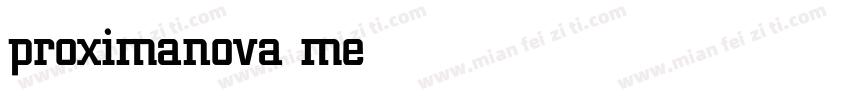 proximanova medium字体转换
